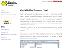 Tablet Screenshot of blackboxframework.org
